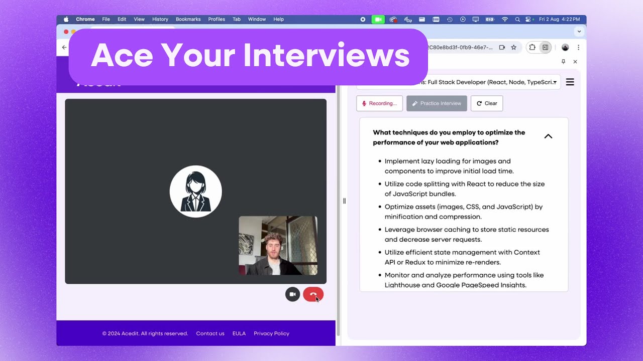 Practice Makes Perfect: Master Your Interviews with Acedit&rsquo;s Simulated Practice Mode