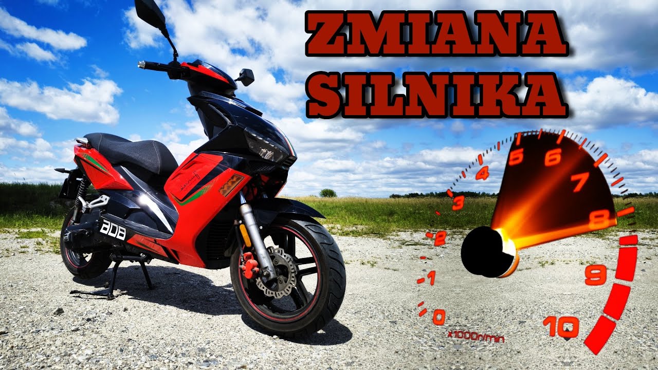 Zmiana silnika na 125cc zamiast 50cc. Było 2T jest 4T to możliwe?
