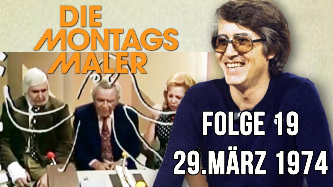 Die Montagsmaler - Mit Frank Elstner - Folge 19 vom 29. M&auml;rz 1976