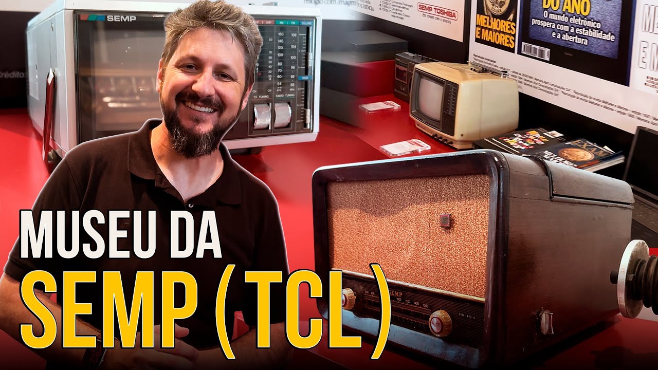 Museu da SEMP e showroom da TCL. Confira os rádios e TVs dos últimos 80 anos