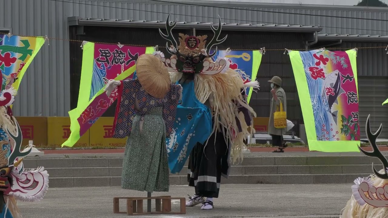 ２０２２吉里吉里鹿子踊（大槌町郷土芸能祭）