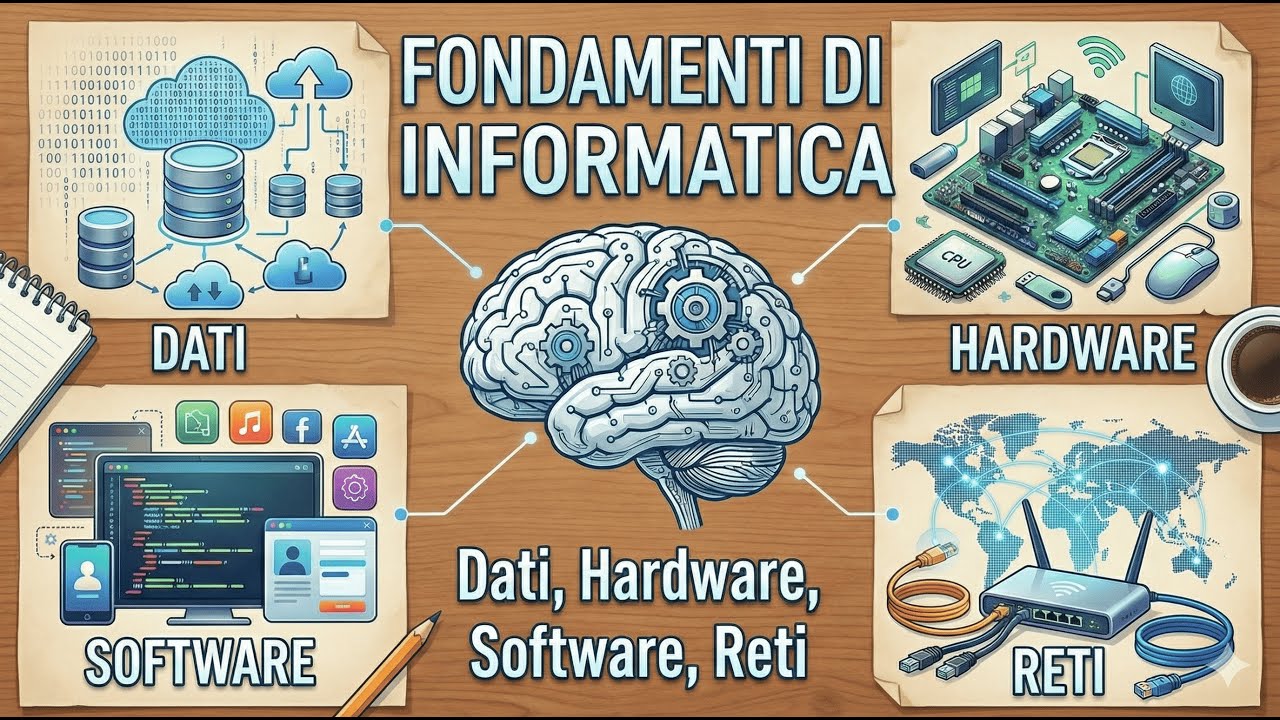 Fondamenti di Informatica: Dati, Hardware, Software e Reti