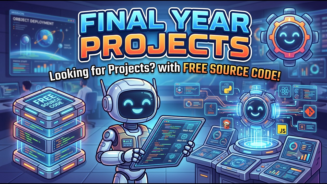Latest Final Year Projects with Source Code FREE Download | AI | Python | Java | smartopedia