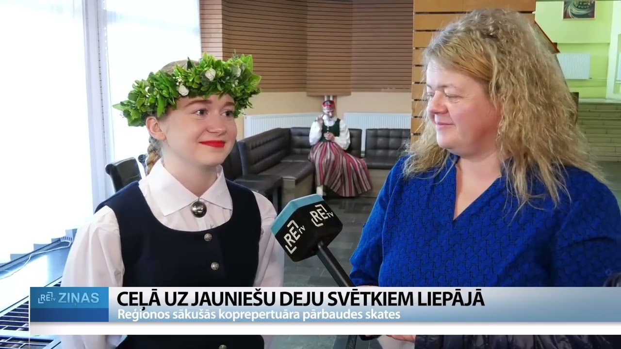 Jauniešu deju kolektīvi gatavojas Latvijas II Jauniešu Deju svētkiem
