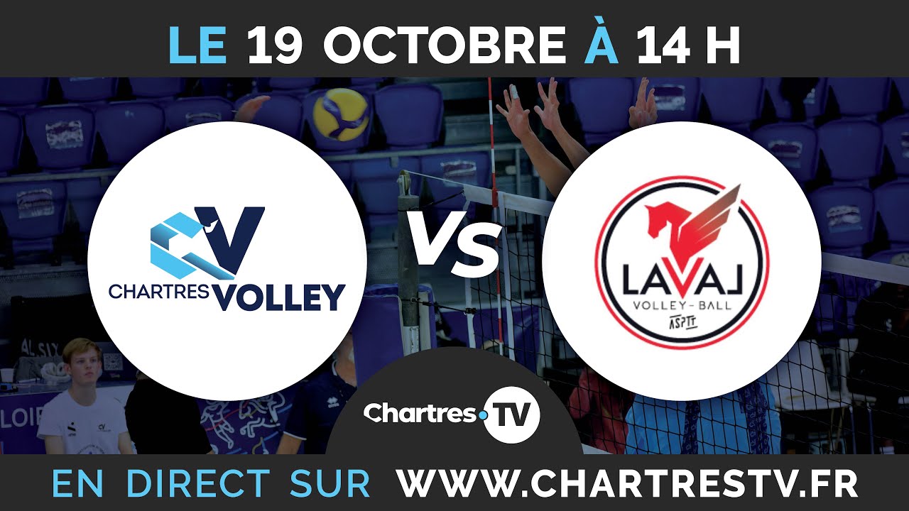 C'Chartres Volley vs Laval