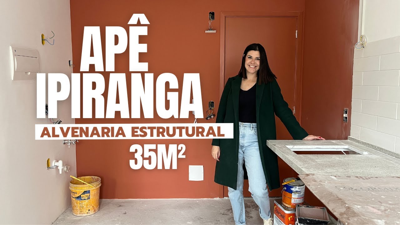 REFORMA APARTAMENTO ALVENARIA ESTRUTURAL 35M²