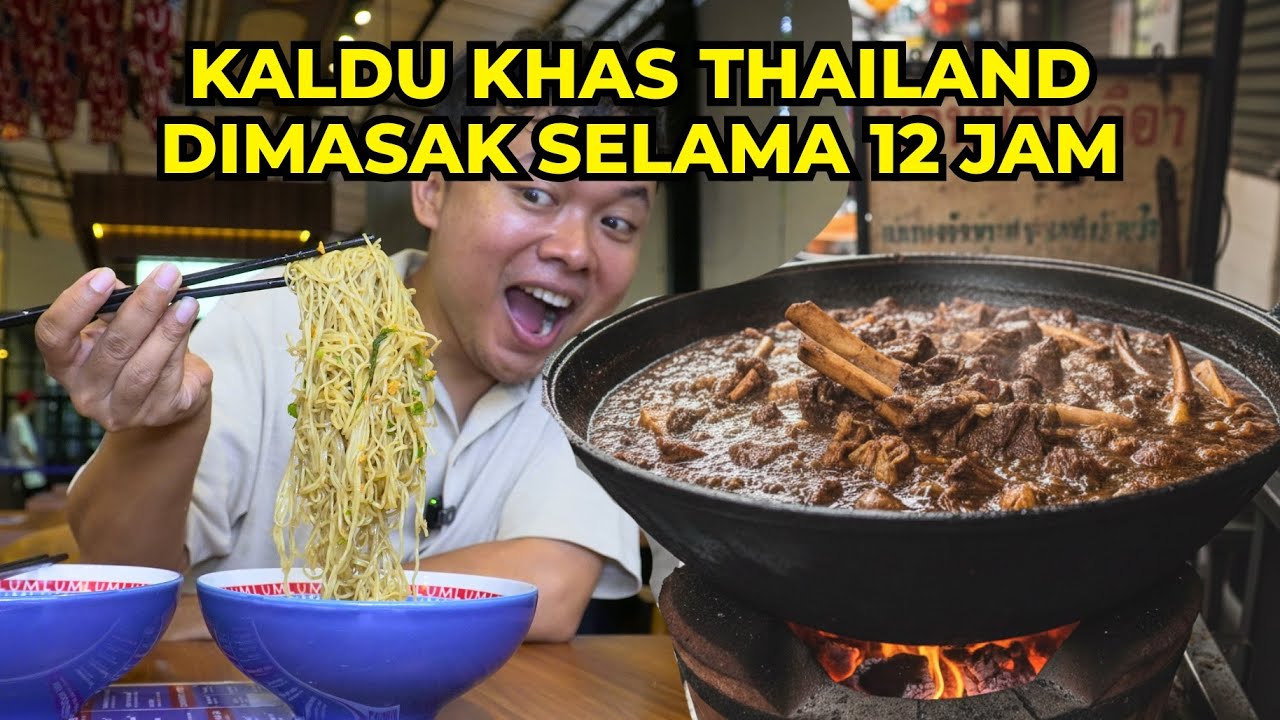 Baru di Jogja! Spesial Mie Thailand, Kuahnya Dimasak Selama 12 Jam!