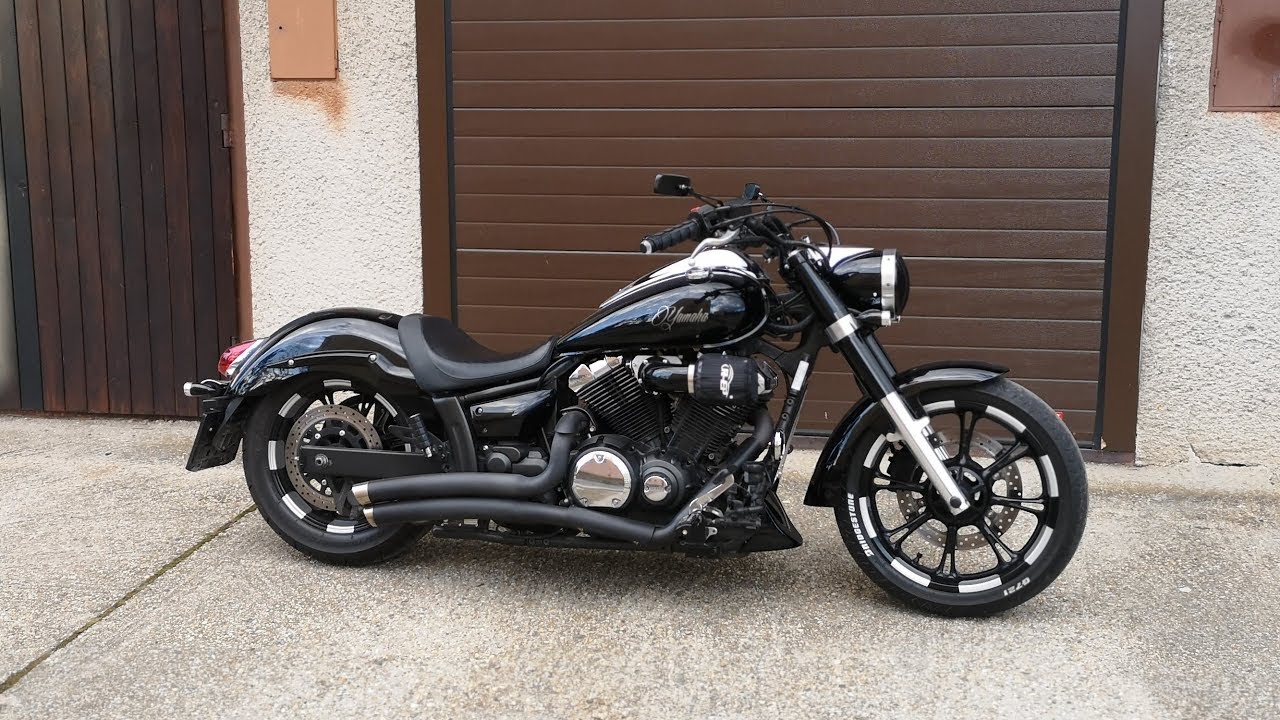 YAMAHA xvs 950 midnight star-final result (Moniš Design)