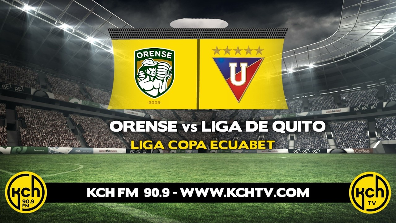 🔴EN VIVO - ORENSE VS LIGA DE QUITO - FECHA 1 l LIGA PRO l 20-2-2026