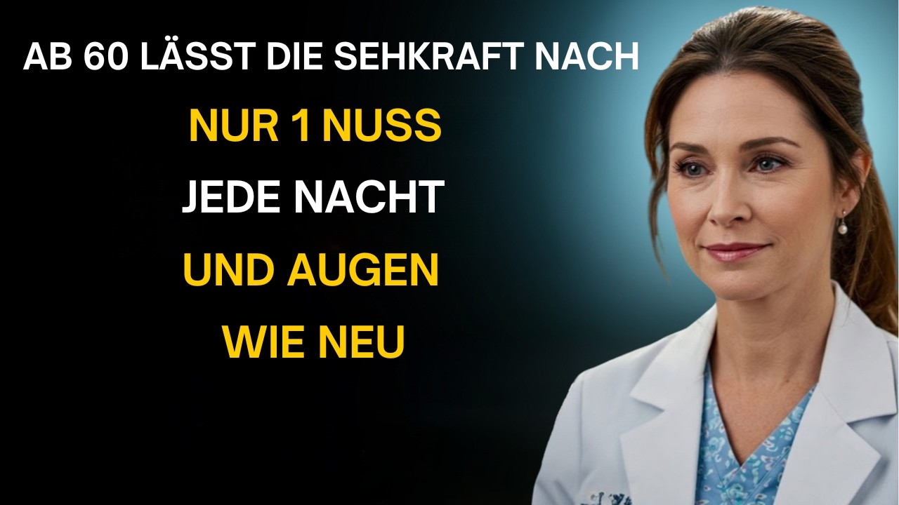 Arzt erklärt: Das beste Lebensmittel vor dem Schlafen für gesunde Augen im Alter
