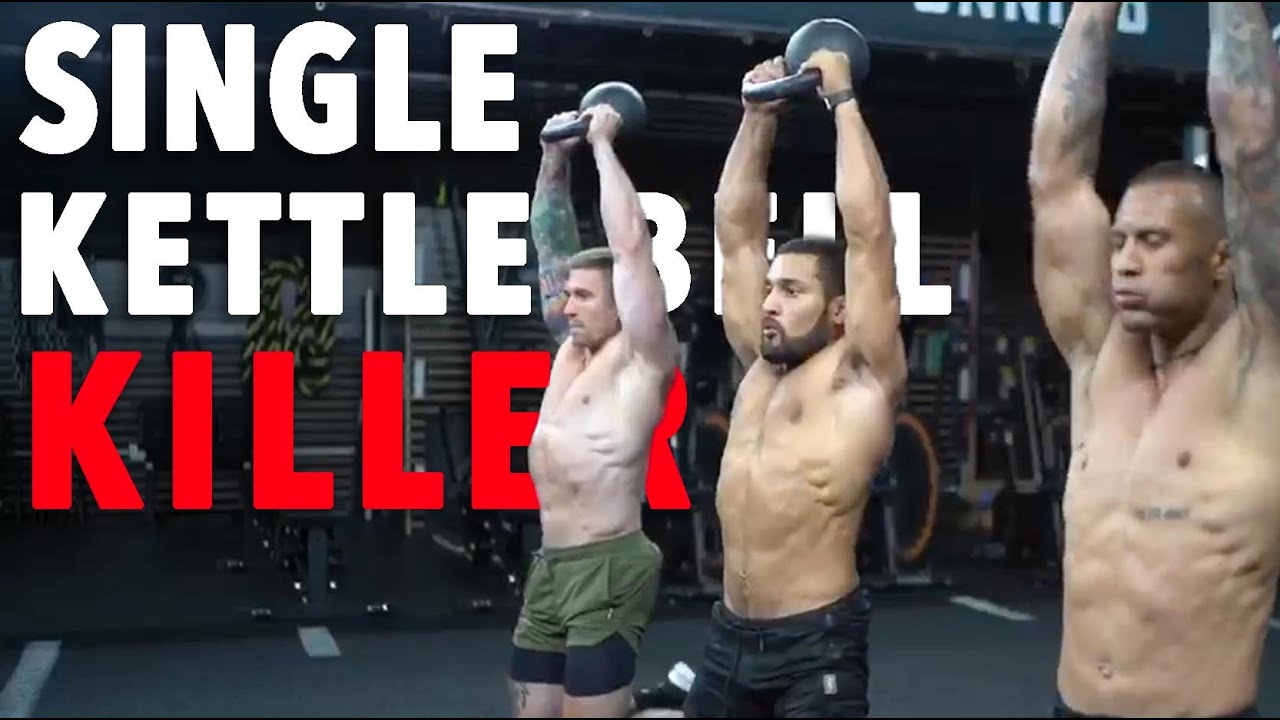 Workout Of the Day: Single Kettlebell Killer | Eric Leija - Michael Vazquez - Jay Maryniak