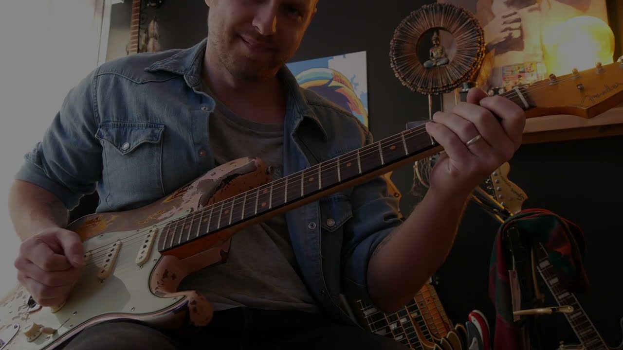 Jeck & Carla - M'envoler cover à la guitare électrique
