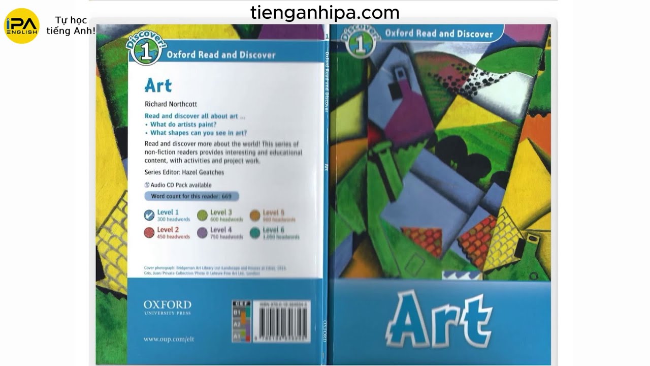 Oxford Read and Discover Level 1 – Art - Read along with highlighted text