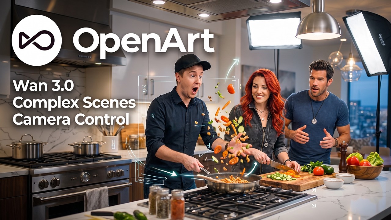 OpenArt Wan 3.0 &ndash; Create Complex 30-Second Cinematic AI Videos