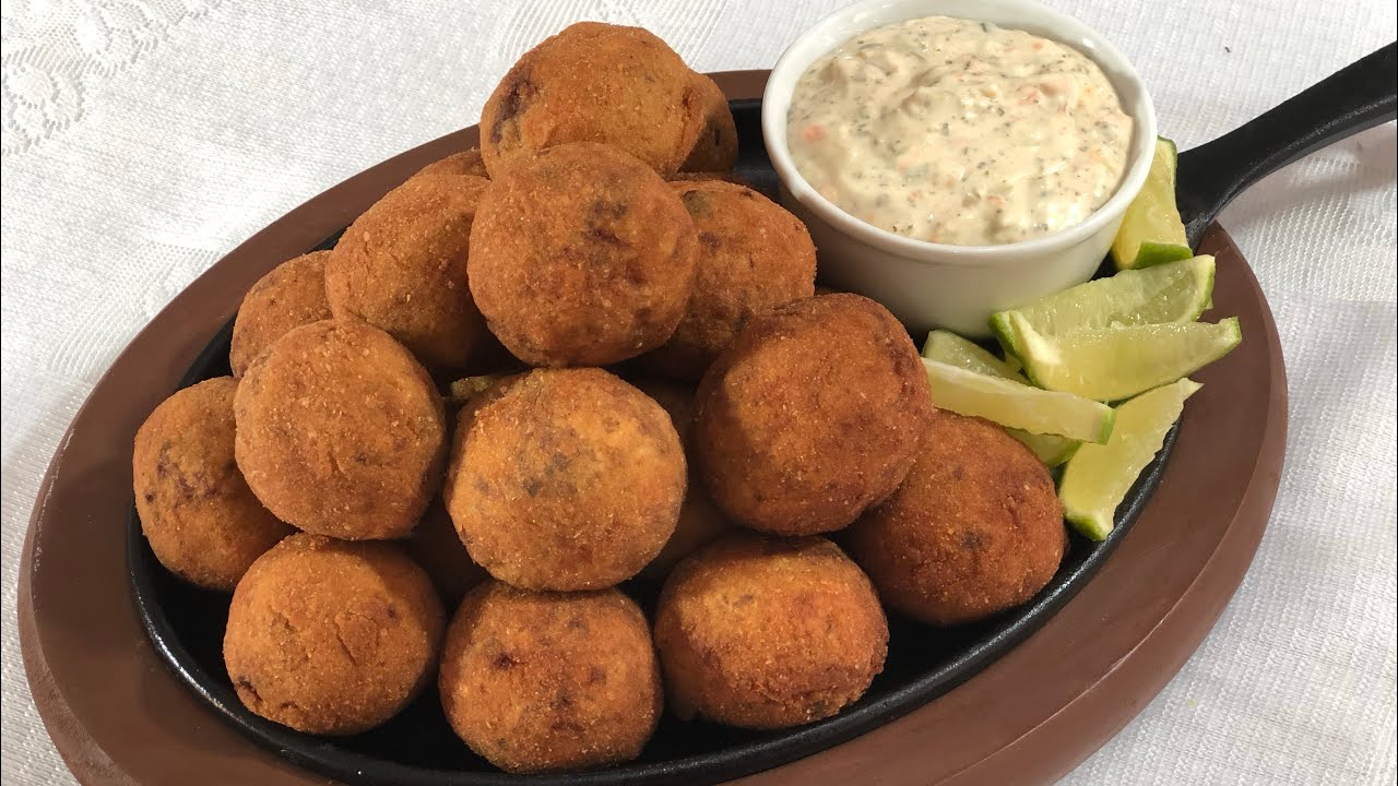 AULA 01 - COMIDAS DE BOTECO - BOLINHO DE CARNE