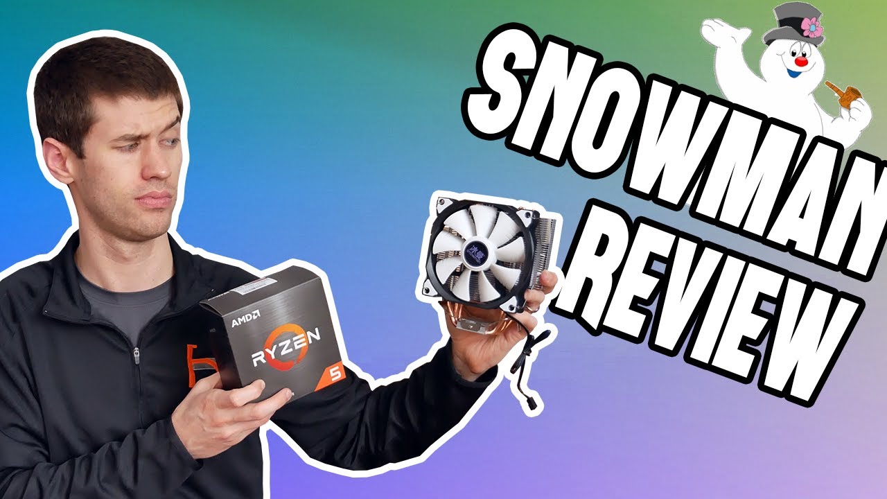 Pairing the Ryzen 5600X with the LEGENDARY Snowman Cooler