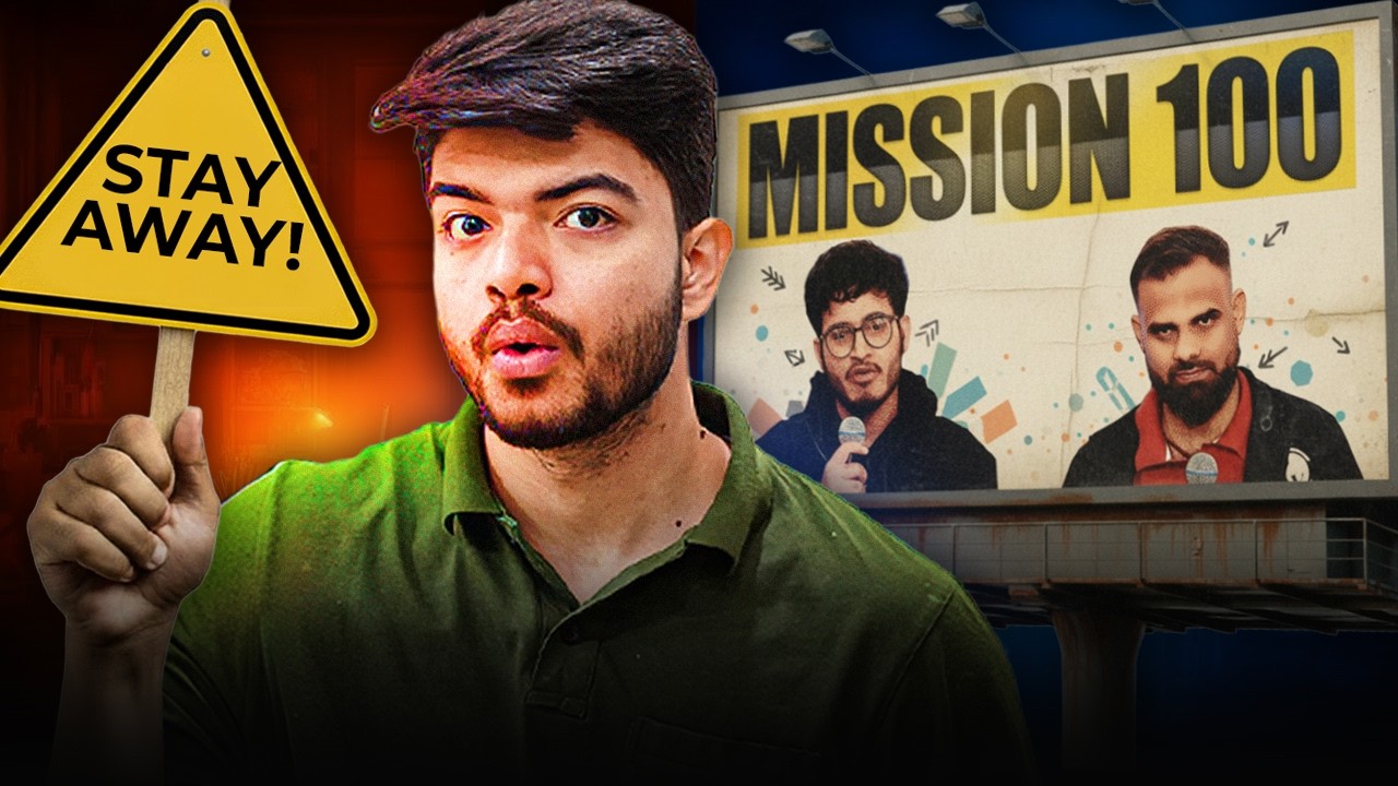 (FOMO) will Kill Your SELECTION In NEET 2026 | MISSION 100 & Other Crash courses Reality‼️