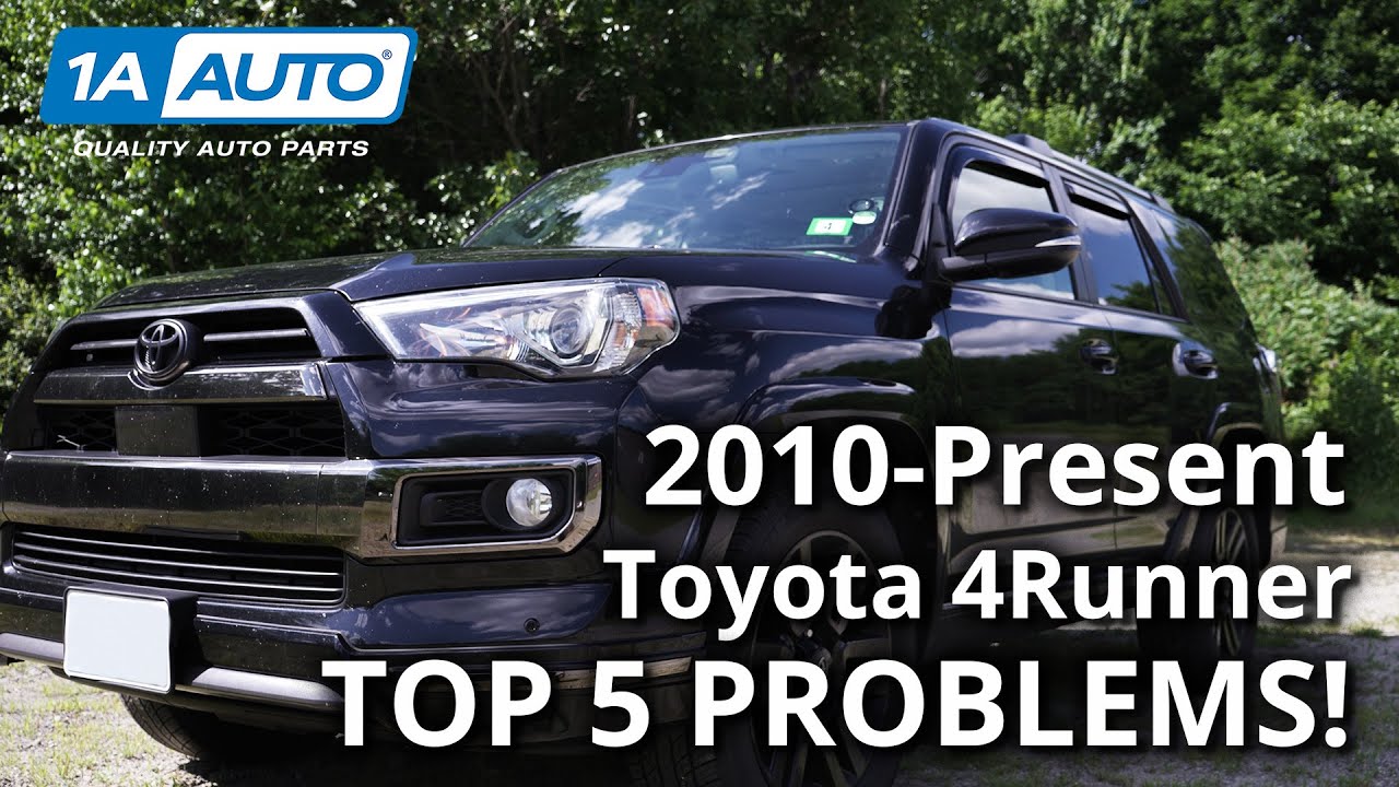 5 основных проблем Toyota 4Runner 5-го поколения с 2010 г. по настоящее время