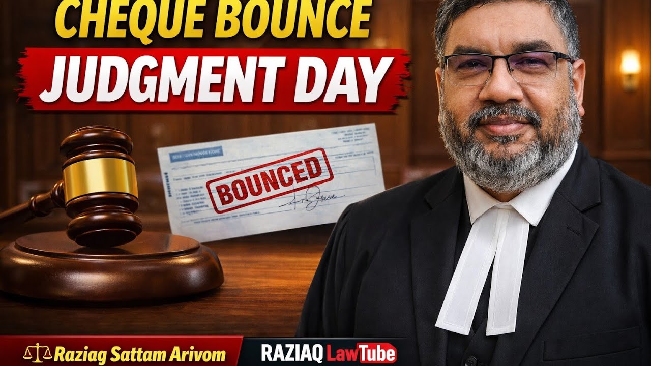 What Must Accused Do on Judgment Day in a Cheque Bounce Case? How to Avoid Jail? Sentence Suspension