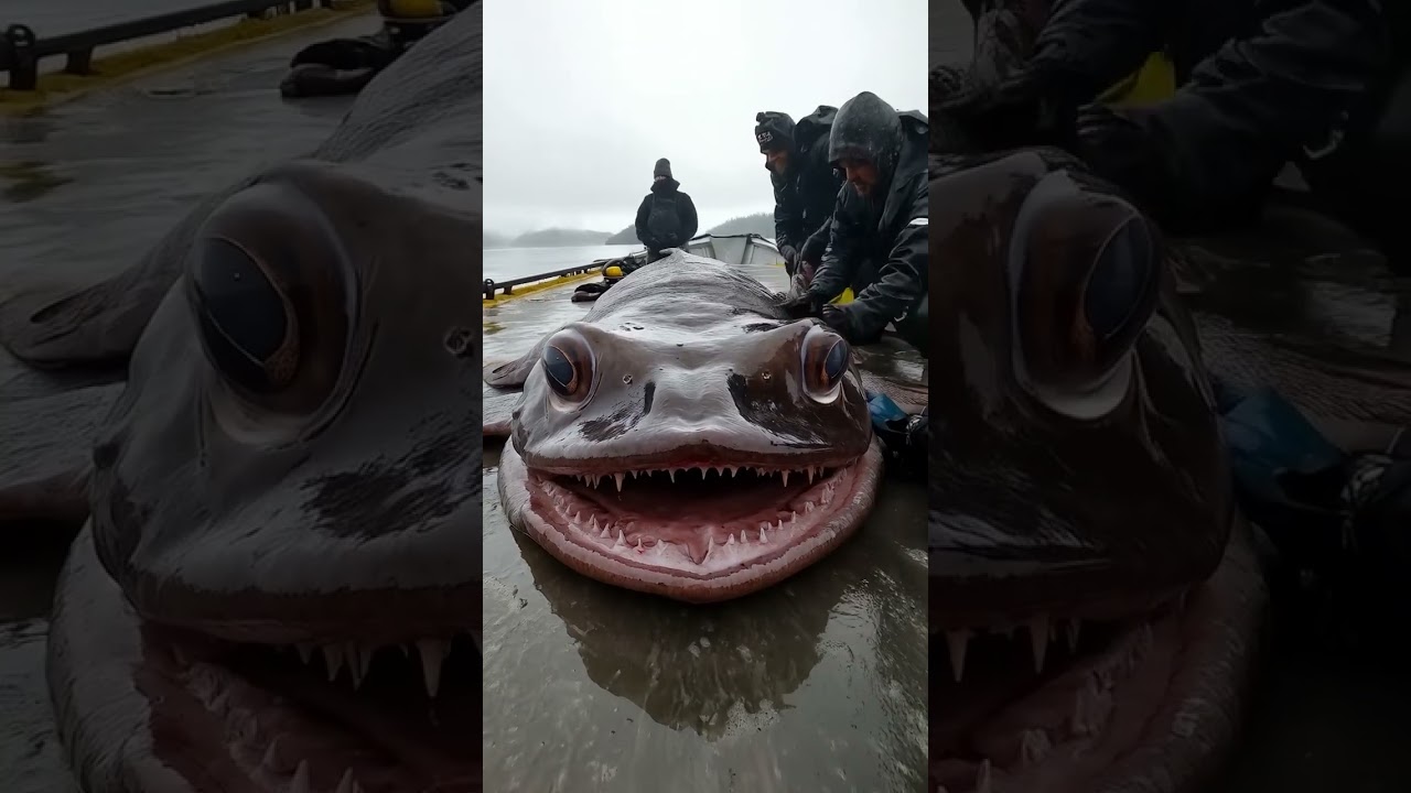 Terrifying Discovery: Fishermen Catch a Beast from the Abyss