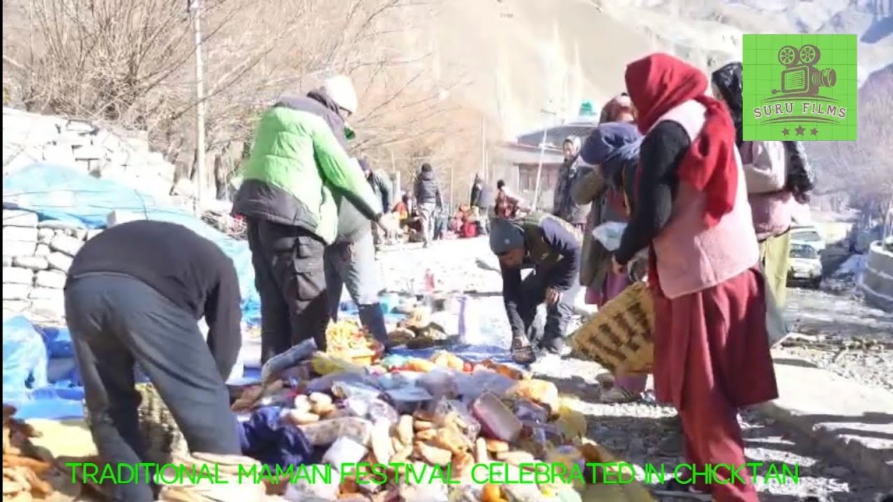 Traditional Mamani Festival celebrated with Fervour at Zgang Chicktan UT Ladakh 