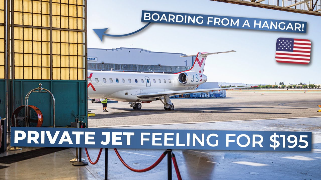 TRIPREPORT | JSX (PRIVATE JET?) | Embraer ERJ-135 | Oakland - Burbank