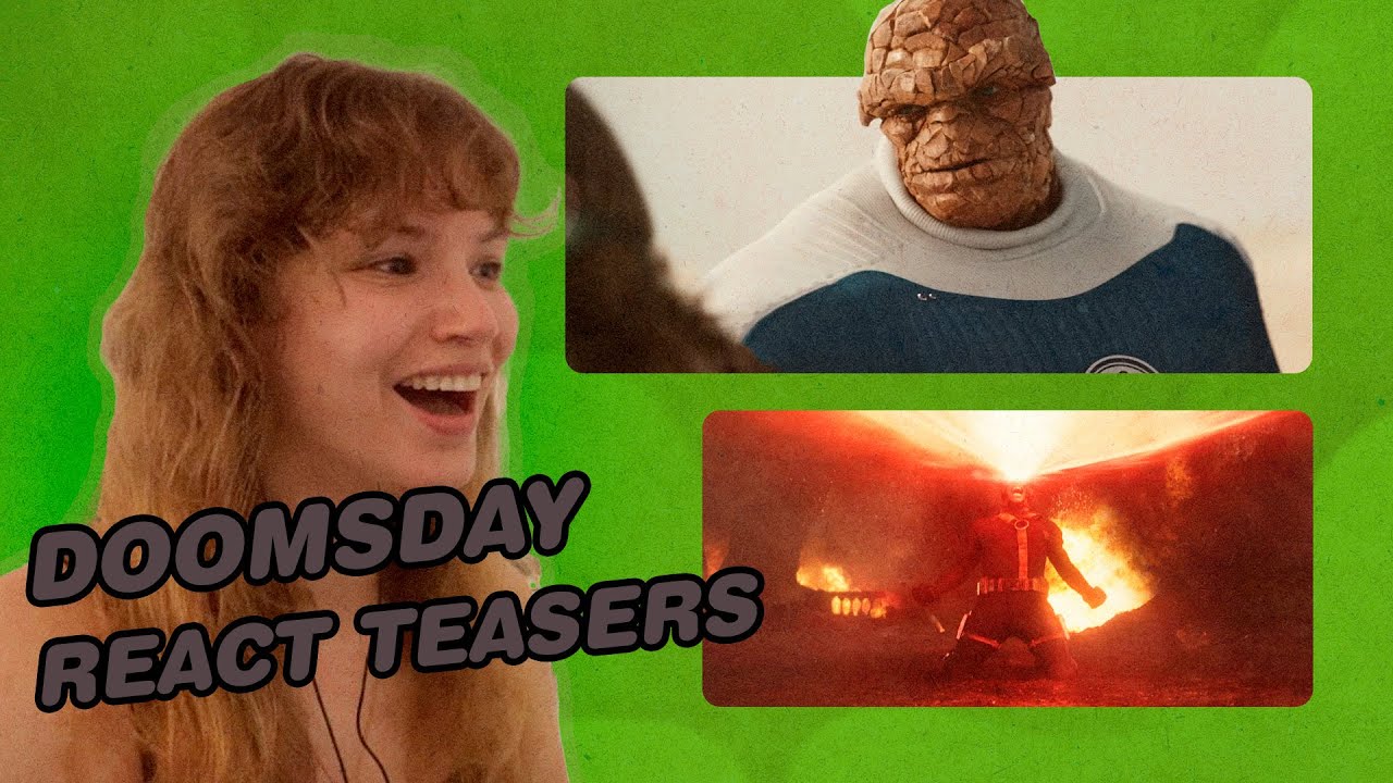 VINGADORES: DOOMSDAY react dos 4 teasers do filme da Marvel