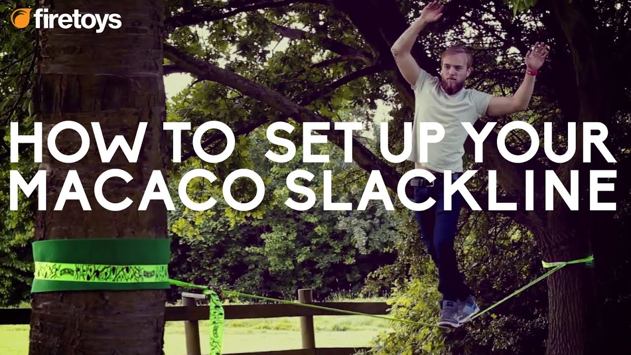 Macaco Slackline - How to Set Up Your Slackline