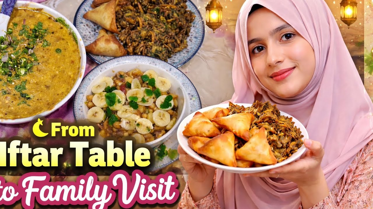 From Iftar Table🌛 to Family Visit | A Peaceful Ramadan Day