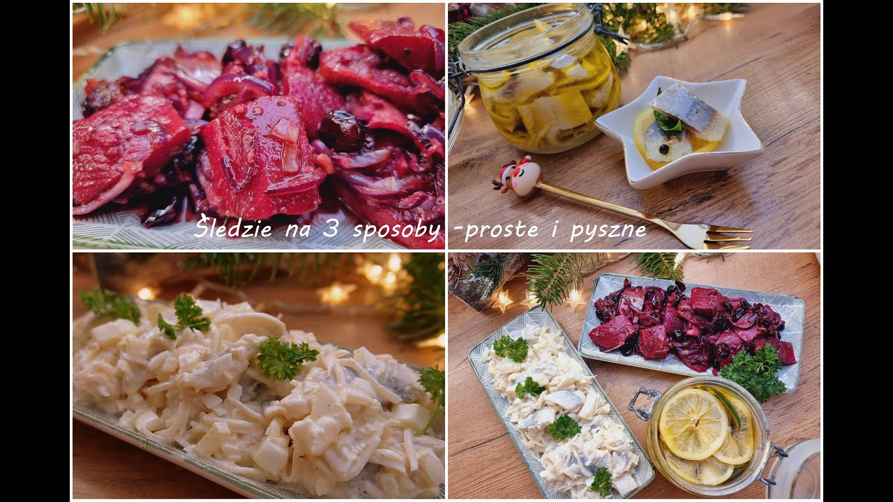 Śledzie na 3 sposoby część 2, spróbujcie koniecznie, ciekawe połączenie smaków, inne niż wszystkie
