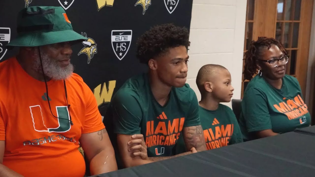 JALIL BETHEA "COMMITS TO MIAMI HURRICANES"!! BEHIND THE SCENES "EXCLUSIVE" OF THE BIG ANNOUNCEMENT