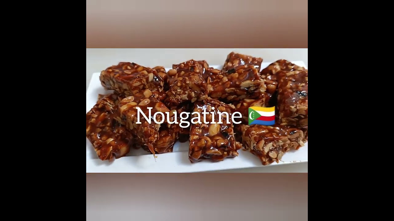 Recette comorienne chihondro | nougatine 🇰🇲 | nougatine au cacahuètes grillées #roukianass