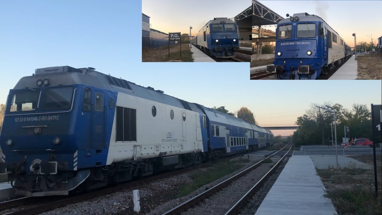 Trenuri în viteză prin Pitești