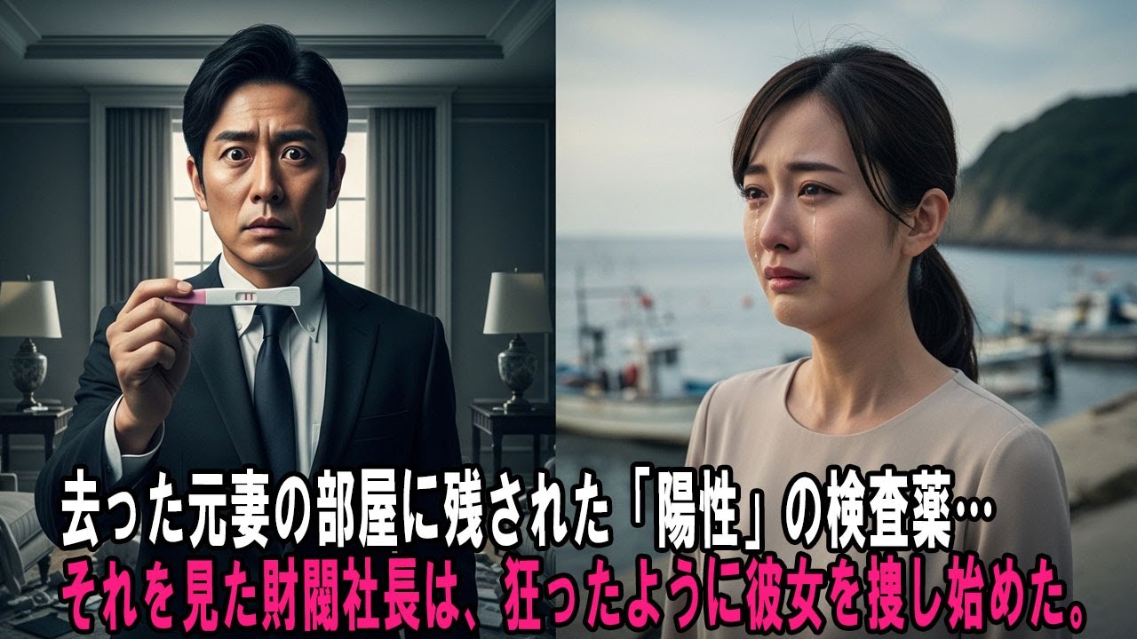 去った元妻の部屋に残された「陽性」の検査薬… それを見た財閥社長は、狂ったように彼女を捜し始めた。