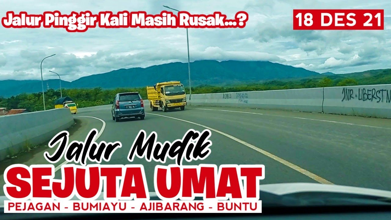 DULU JALUR LANGGANAN MACET... | Jalur mudik pinggir kali