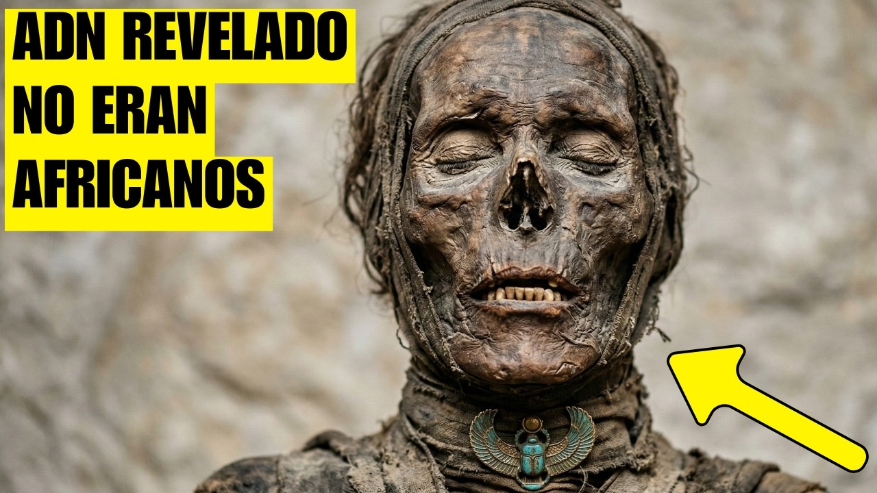 ¿Eran realmente Africanos? El ADN de las Momias que cambió la Historia