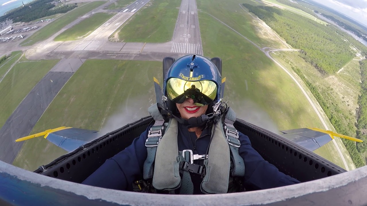 Madrina Ciano's Blue Angels Flight Pt.1