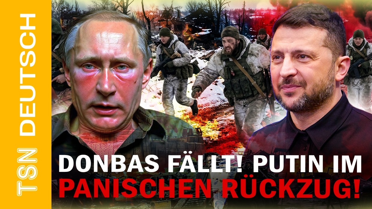 PUTINS GRÖSSTE NIEDERLAGE! DONBAS VERLOREN — UKRAINES ARMEE SCHAFFT DAS UNMÖGLICHE!