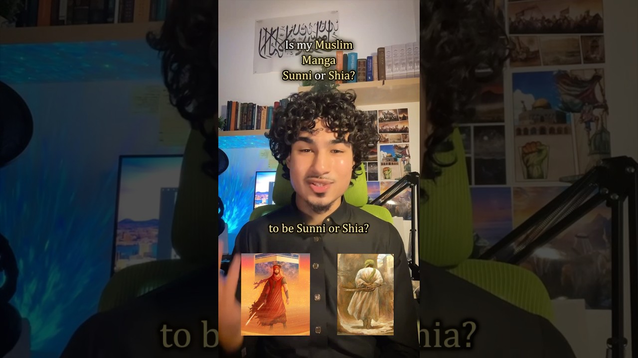 is my Manga &ldquo; Sunni or Shia ?&rdquo; #islamicart #muslimcontent #manga #islamicculture