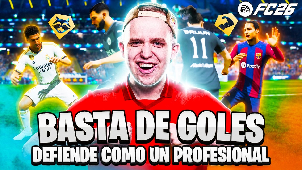 C&oacute;mo DEFENDER en FC 26 Gu&iacute;a Definitiva de DEFENSA PROFESIONAL (f&aacute;cil y r&aacute;pido)