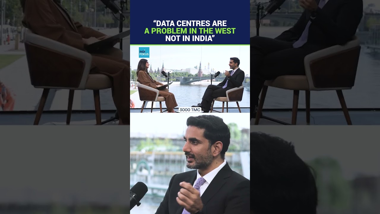 'Data Centres Are a Problem in the West, Not in India': Nara Lokesh