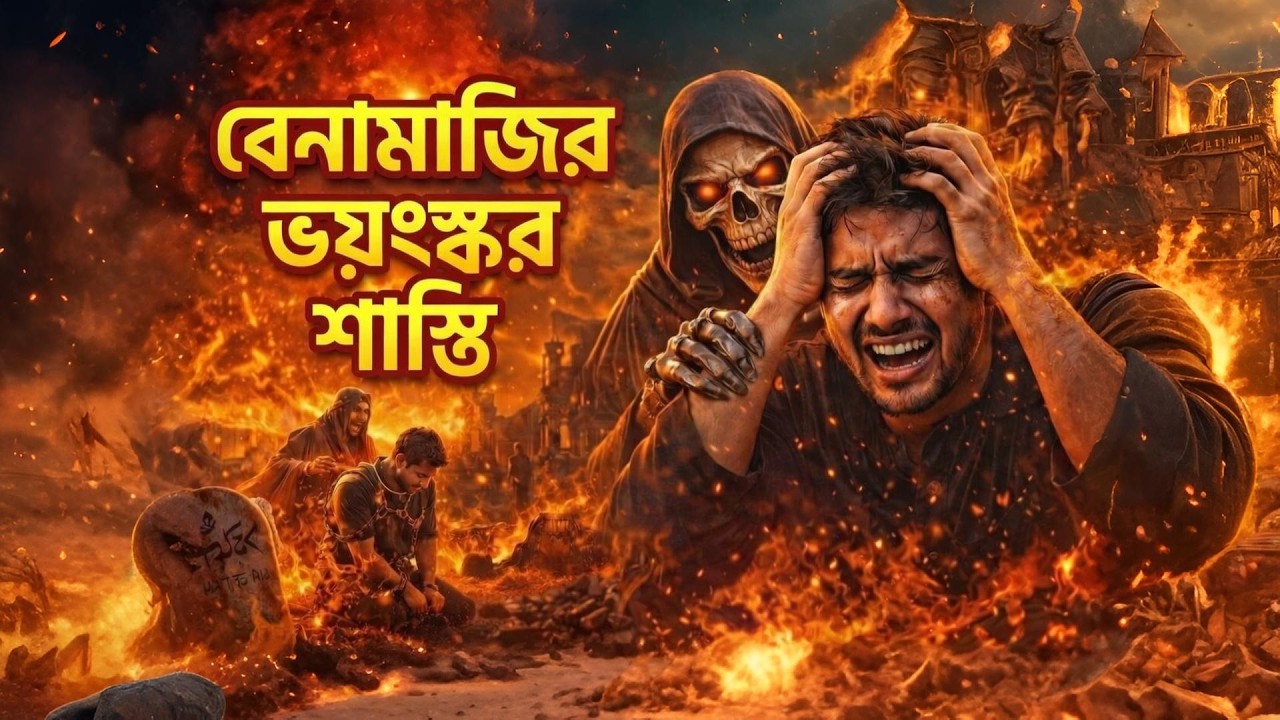 বে-নামাজির ভয়ঙ্কর ১৫ টি শাস্তি। Ramadan 2026 । New Islamic Video । Deen Azadi
