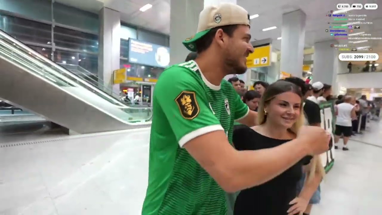 JON VLOGS CHEGOU NO AEROPORTO PARA RECEBER OS JOGADORES ESPANHOL!