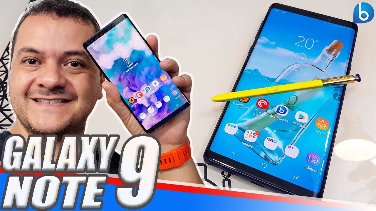 GALAXY NOTE 9 | CONTEÚDO DA CAIXA, RECURSOS E MINHA EXPERIÊNCIA COM ELE!