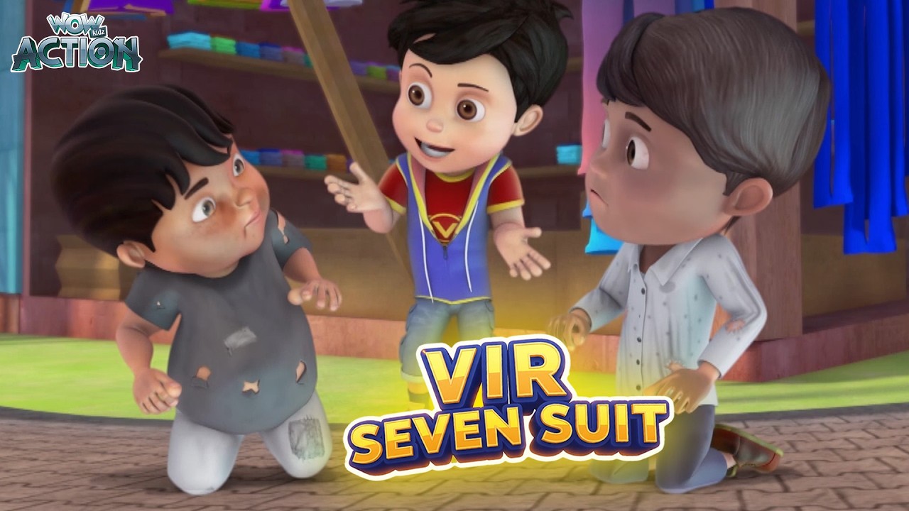 Vir The Robot Boy | Garibon Baccho Ka Dost Vir | Vir Seven Suit Compilation | Wow Action