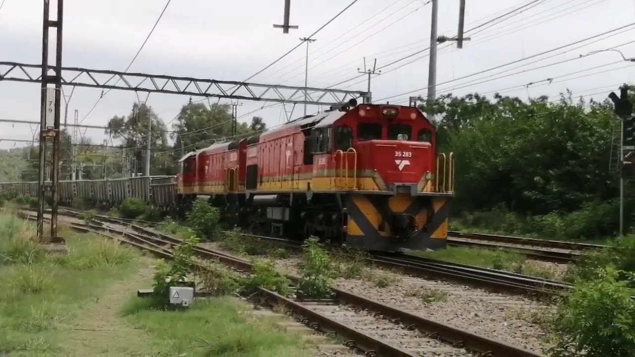 Complication Of Transnet Class 35 GM-EMD Locomotives In Pretoria