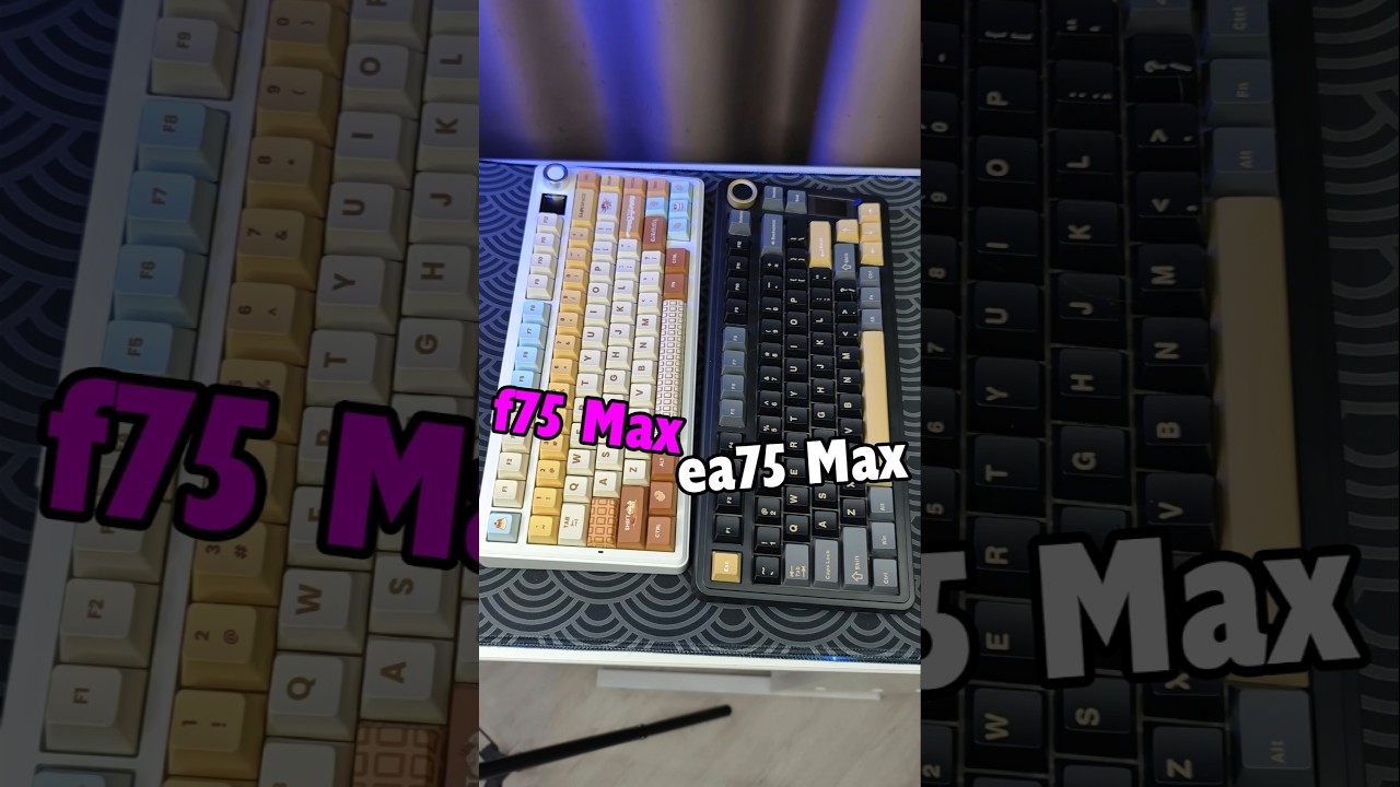 Такие похожие, но в то же время - разные. Epomaker & Aula EA75 Max и F75 Max #Epomaker #Aula