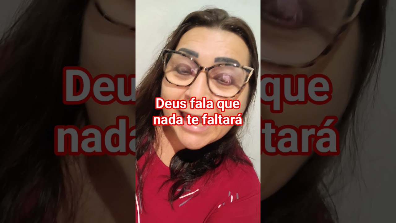 Deus fala pra você  que nada te faltará 