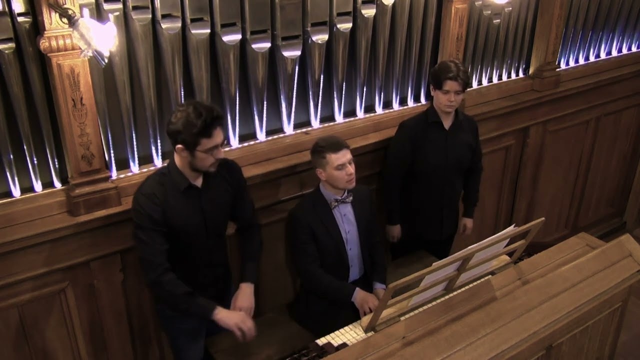 Konstantin Volostnov performs Brahms' Prelude and Fugue in A minor, WoO 9
