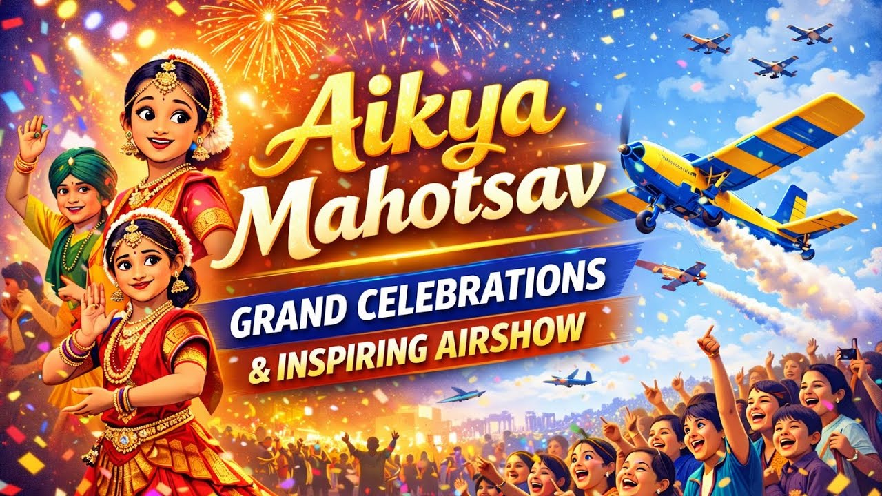 Aikya Mahotsav | Grand Celebrations & Inspiring Airshow at Aikya World school😍
